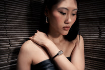 Leather watch