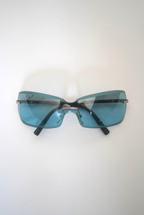 Logo shield sunglasses
