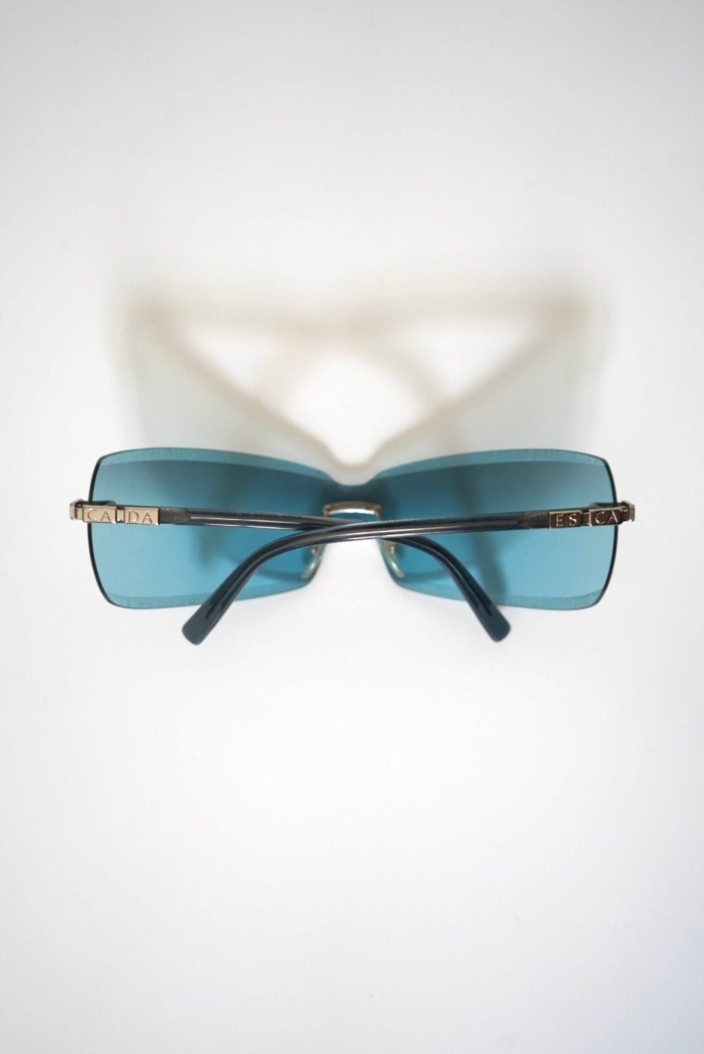 Logo shield sunglasses