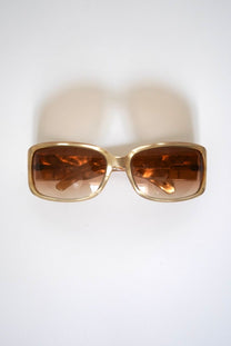 Logo rectangular sunglasses