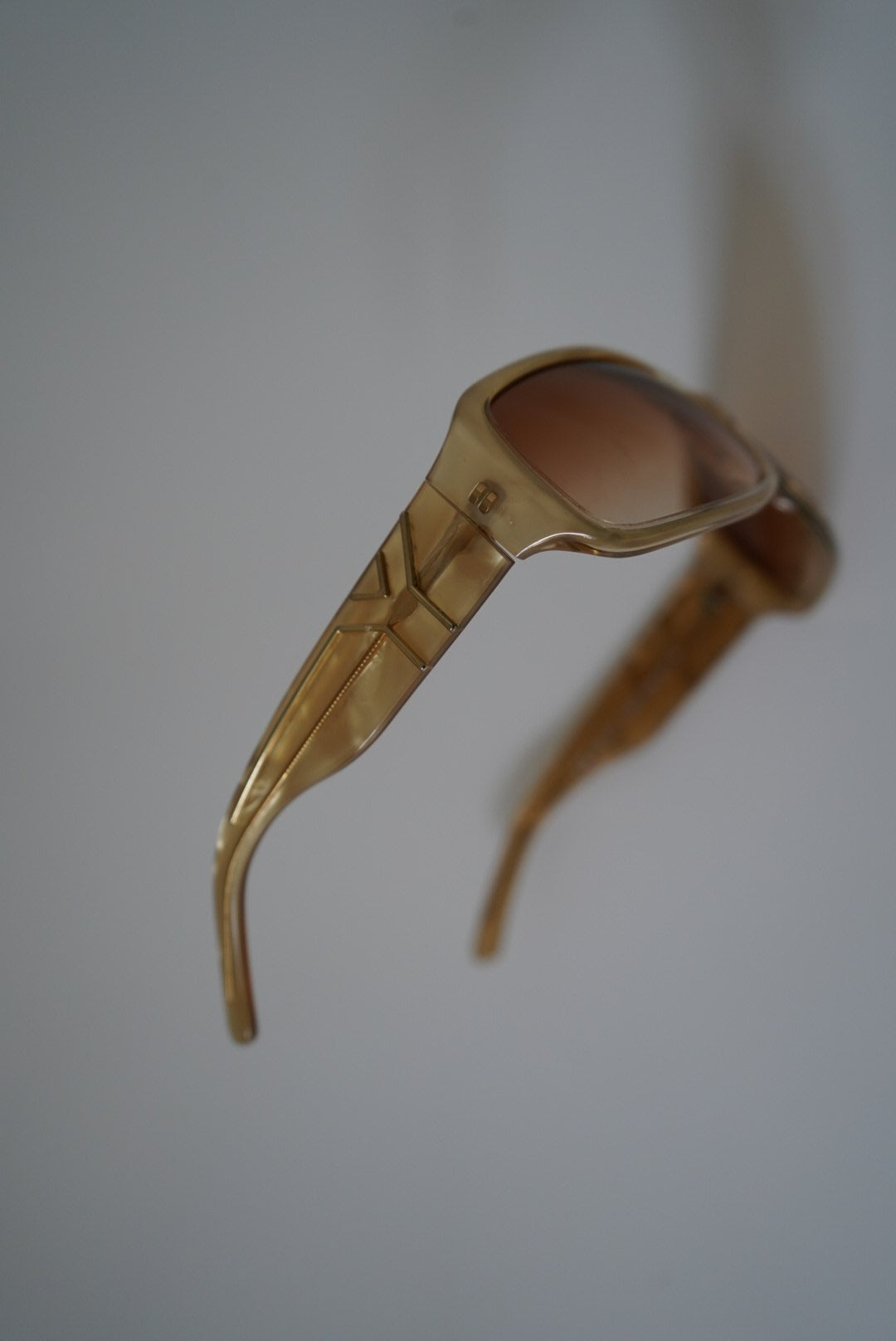 Logo rectangular sunglasses
