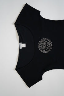 Medusa embellished T-shirt