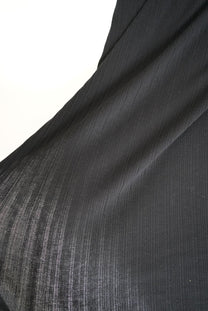 Siena cape ribbed-knit minidress