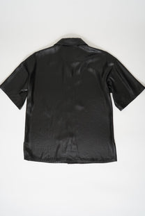 Leather-effect shirt