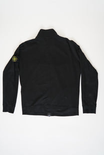 Compass zipped jersey sweater