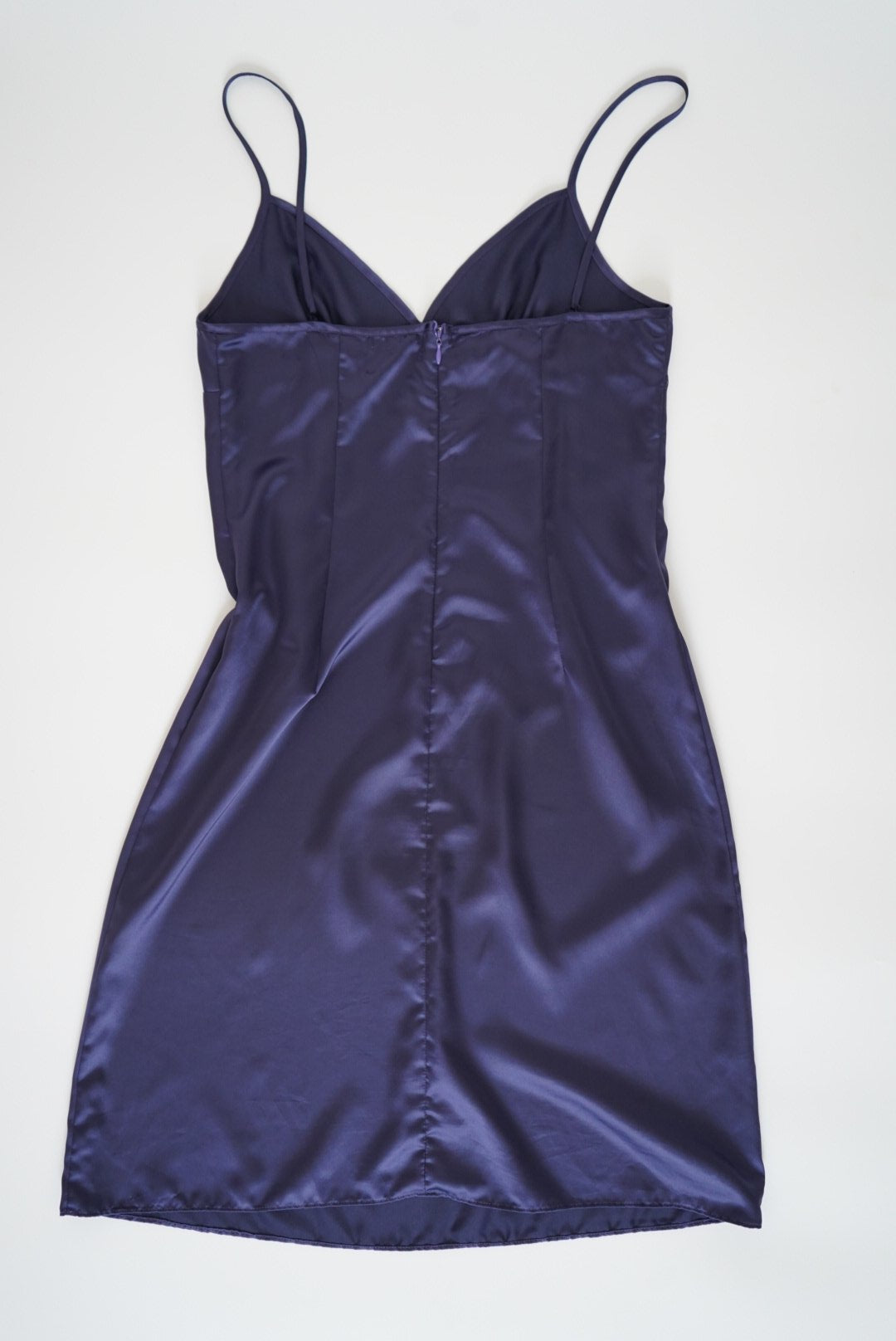 Satin slip dress