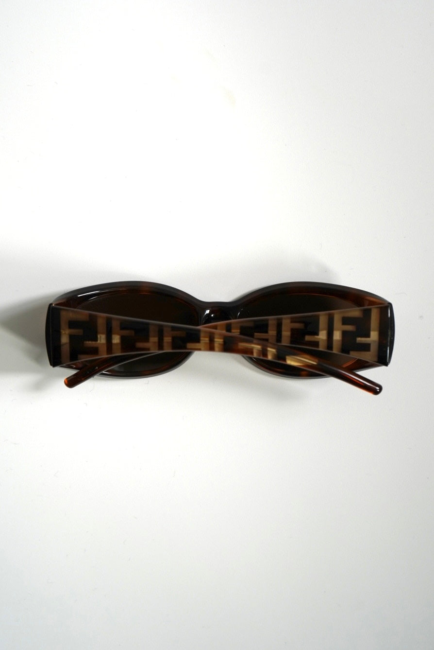 Fendi FF oval sunglasses