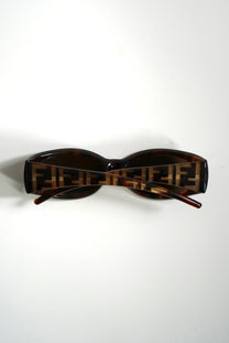 Fendi FF oval sunglasses