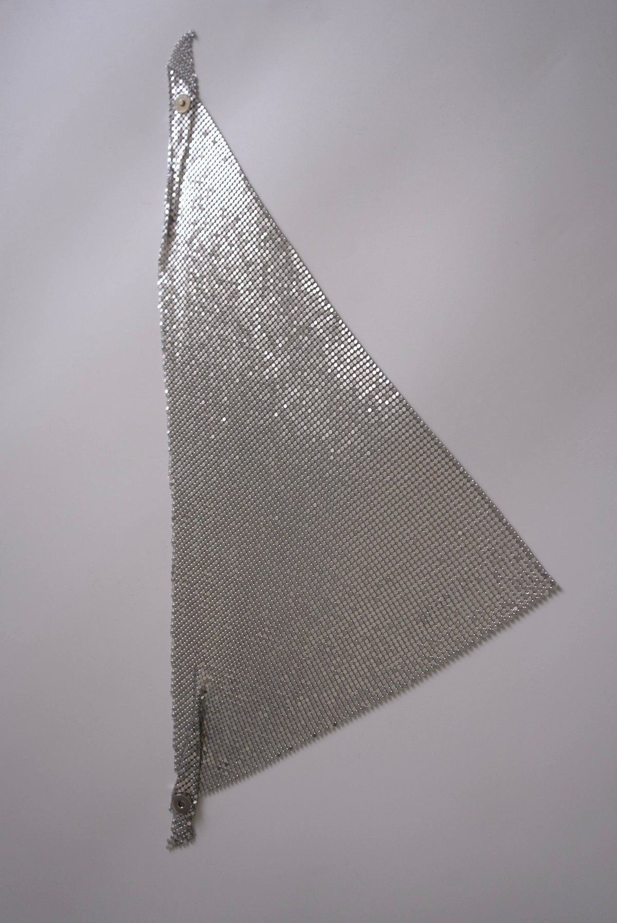 Paco Rabanne Metal mesh triangle scarf