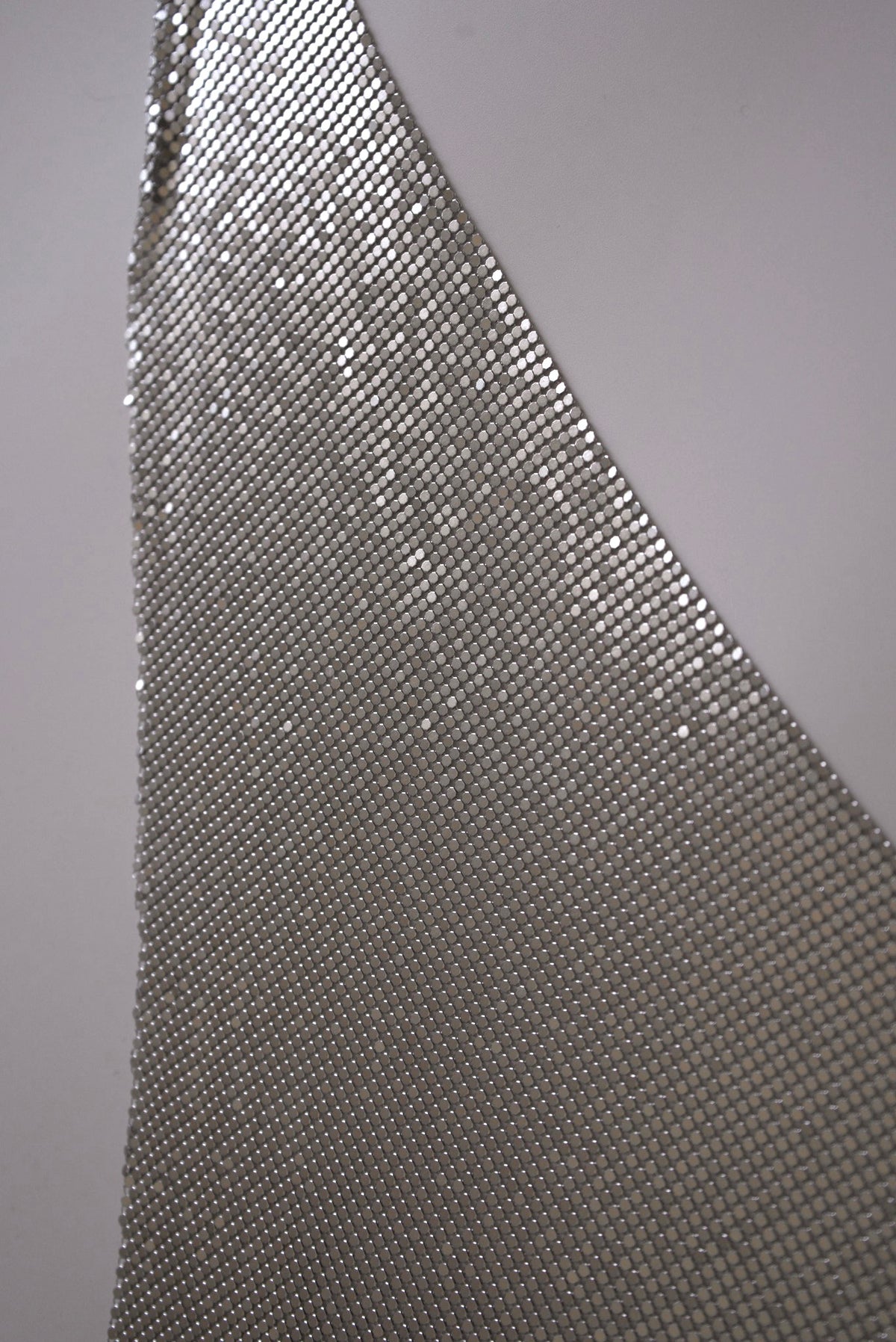 Paco Rabanne Metal mesh triangle scarf