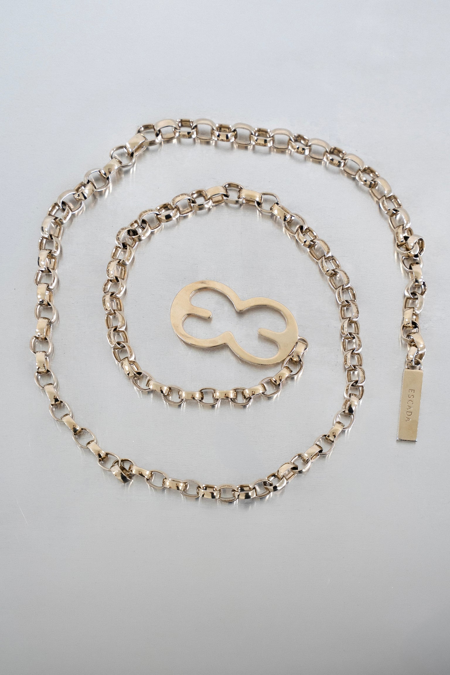 ESCADA Logo chain belt