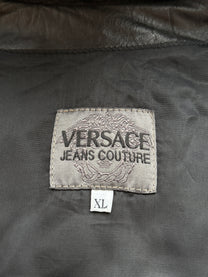 Medusa leather jacket