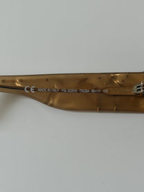 Logo rectangular sunglasses