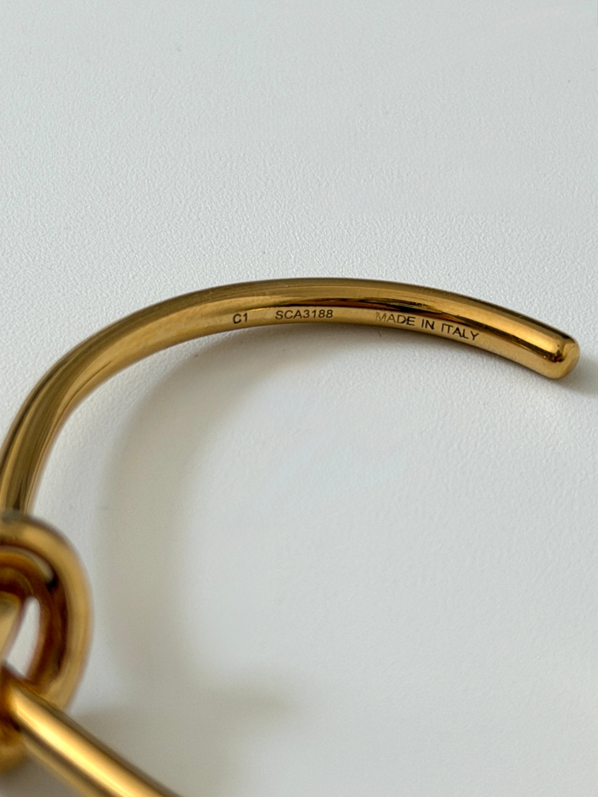 Celine Knot extra-thin bangle bracelet