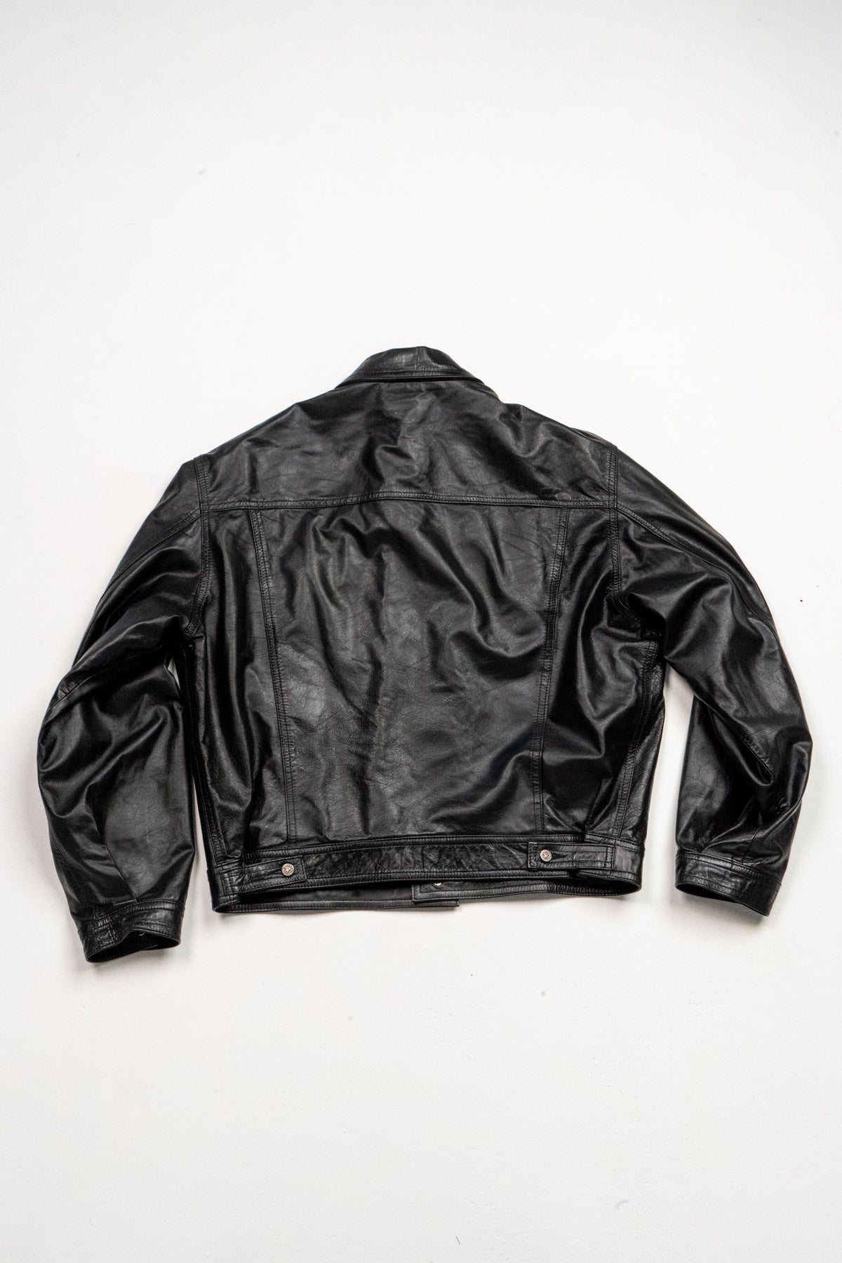 Medusa leather jacket
