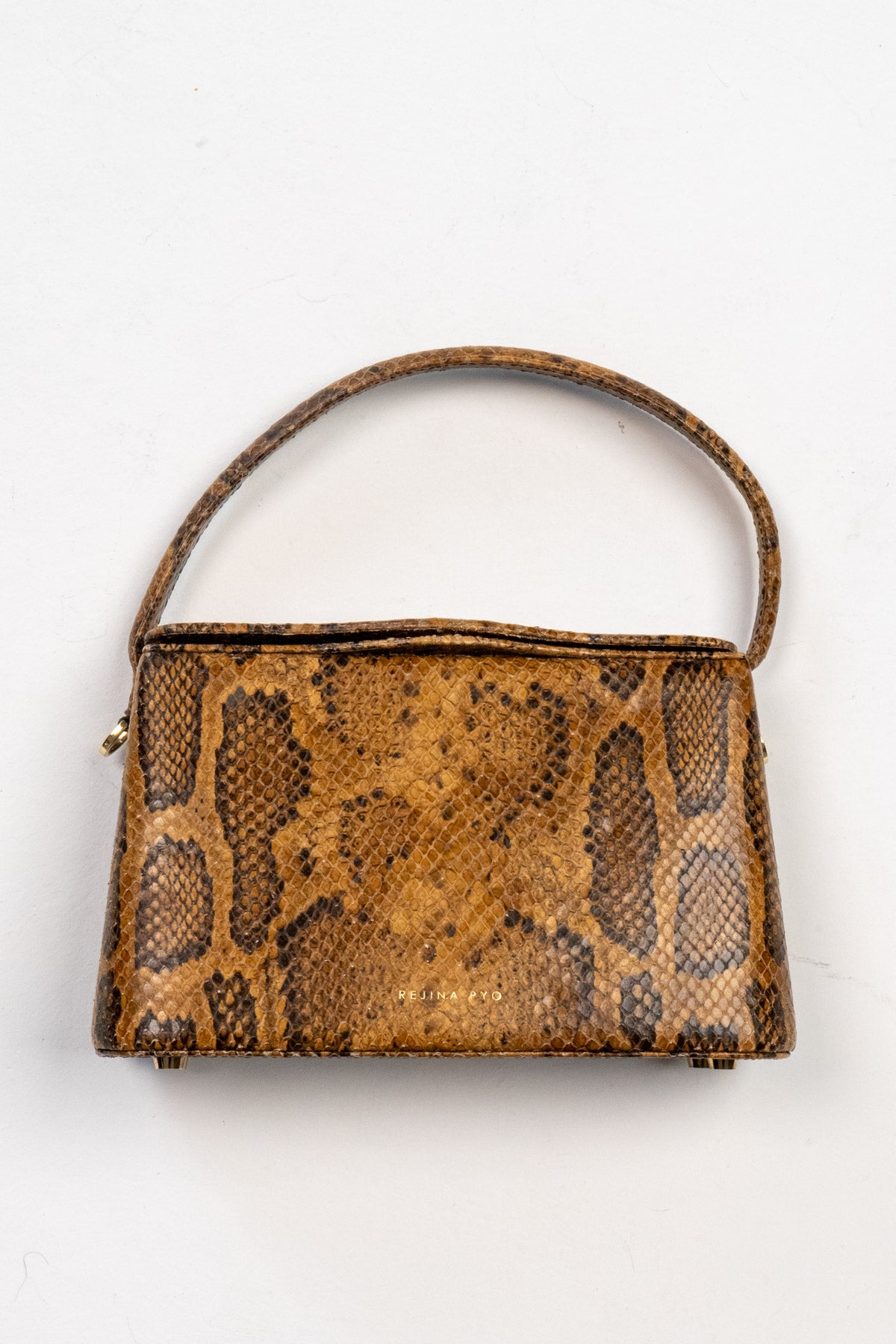 Felix snake-effect leather tote bag