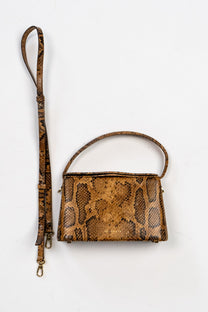 Felix snake-effect leather tote bag