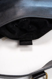 Interlocking G Thong leather shoulder bag