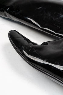 Bottega Veneta Patent leather knee-high boots (Size 39.5)