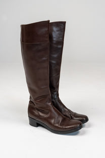 Balenciaga Leather knee-high boots (Size 39.5)